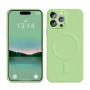 WOO Case Liquid Silicone Magsafe Iphone 16 Pro, Green