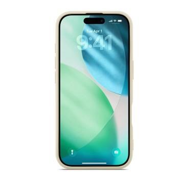 WOO Case Liquid Silicone iPhone 17 Air, Beige