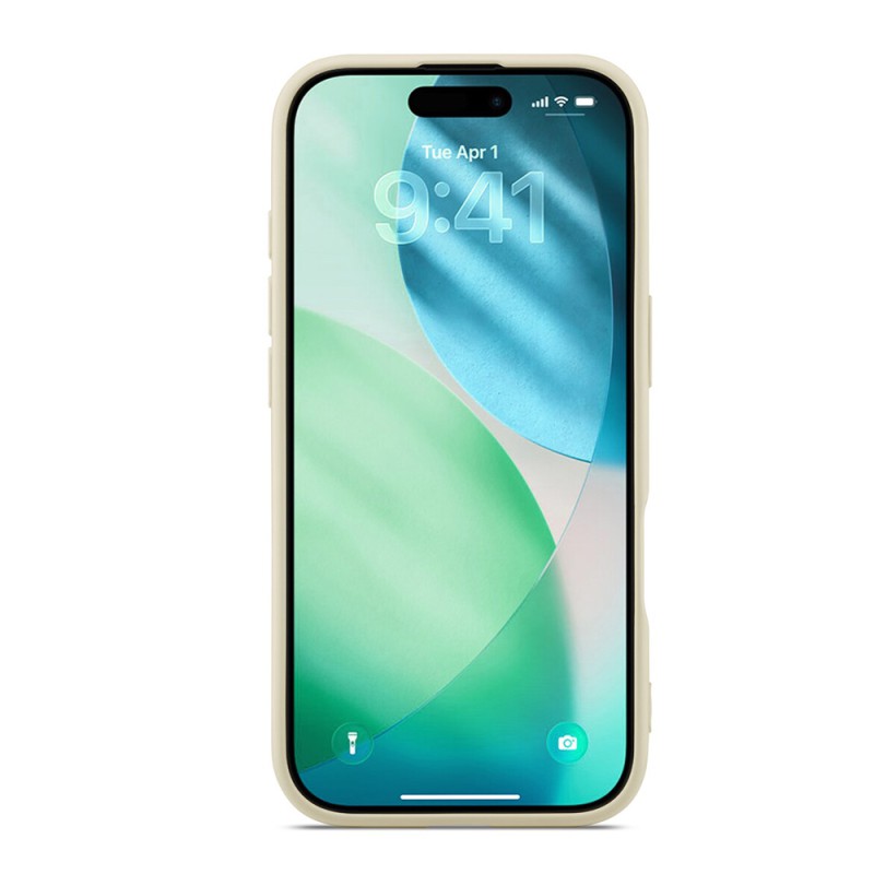 WOO Case Liquid Silicone iPhone 17 Air, Beige