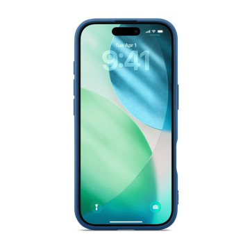 WOO Case Liquid Silicone iPhone 17 Air, Blue