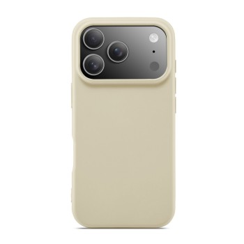 WOO Case Liquid Silicone iPhone 17 Pro, Beige