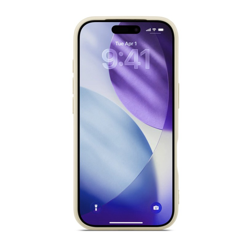 WOO Case Liquid Silicone iPhone 17 Pro, Beige