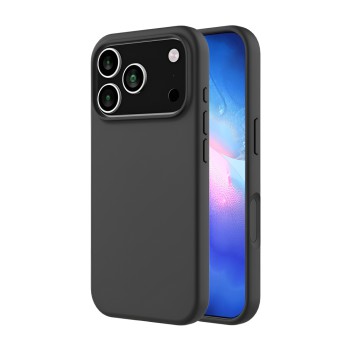 WOO Case Liquid Silicone iPhone 17 Pro, Black