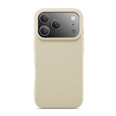 WOO Case Liquid Silicone iPhone 17 Pro Max, Beige