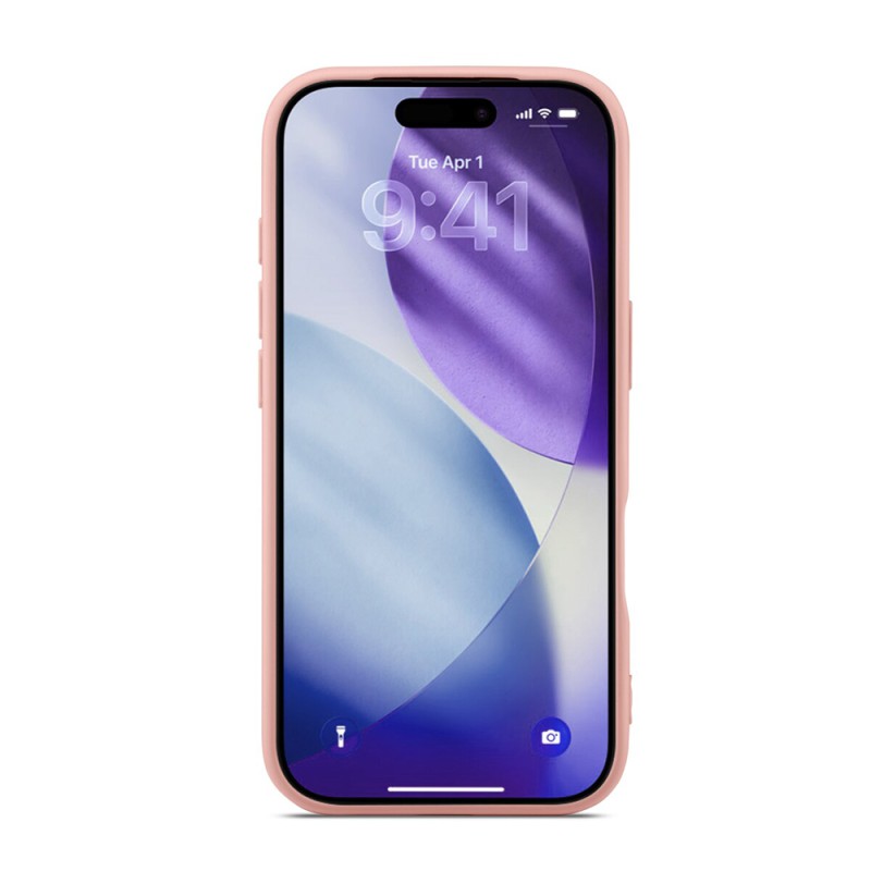 WOO Case Liquid Silicone iPhone 17 Pro Max, Pink