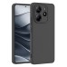 WOO Case Liquid Silicone Xiaomi Redmi Note 14 4G, Black 163.3 x 76.6 x 8.2 mm 
