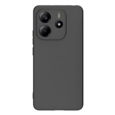 WOO Case Liquid Silicone Xiaomi Redmi Note 14 4G, Black 163.3 x 76.6 x 8.2 mm 