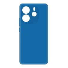 WOO Case Liquid Silicone Xiaomi Redmi Note 14 4G, Blue 163.3 x 76.6 x 8.2 mm 