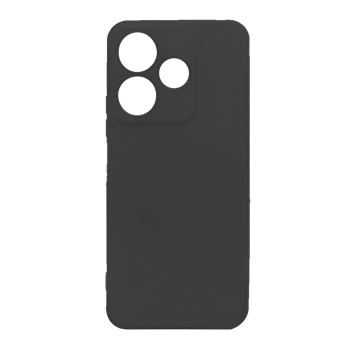 WOO Case Liquid Silicone Xiaomi Redmi Note 14 5G, Black
