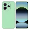 WOO Case Liquid Silicone Xiaomi Redmi Note 14 5G, Green