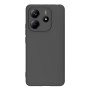 WOO Case Liquid Silicone Xiaomi Redmi Note 14 Pro 4G, Black
