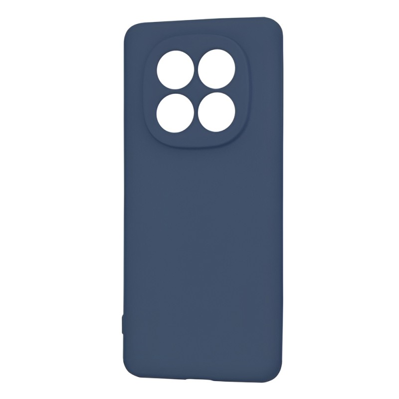 WOO Case Liquid Silicone Xiaomi Redmi Note 14 Pro 4G, Blue