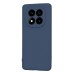WOO Case Liquid Silicone Xiaomi Redmi Note 14 Pro Plus 5G, Blue