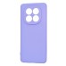 WOO Case Liquid Silicone Xiaomi Redmi Note 14 Pro Plus 5G, Puprle