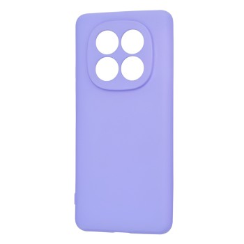 WOO Case Liquid Silicone Xiaomi Redmi Note 14 Pro 5G, Purple