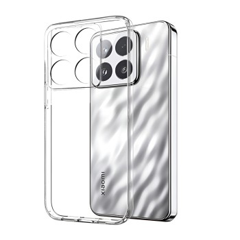 WOO Case TPU Soft Xiaomi 15, Clear