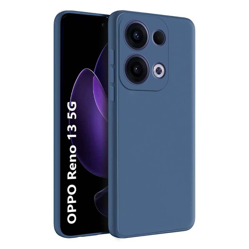 WOO Case Silicone Neo Soft Oppo Reno 13 5G, Blue