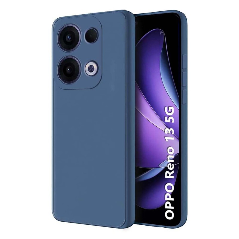 WOO Case Silicone Neo Soft Oppo Reno 13 5G, Blue