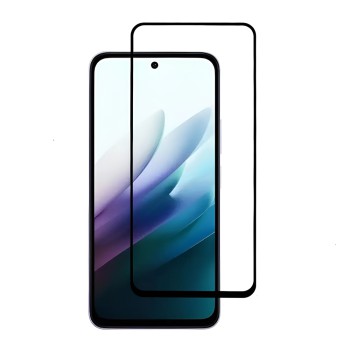 WOO Tempered Glass 5D Redmi 15 4G, Black