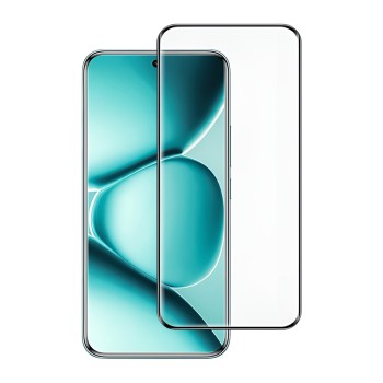 WOO Tempered Glass 5D Xiaomi Redmi Note 15 Pro Plus 5G, Black