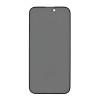 WOO Tempered Glass Privacy 5D iPhone 17, Black