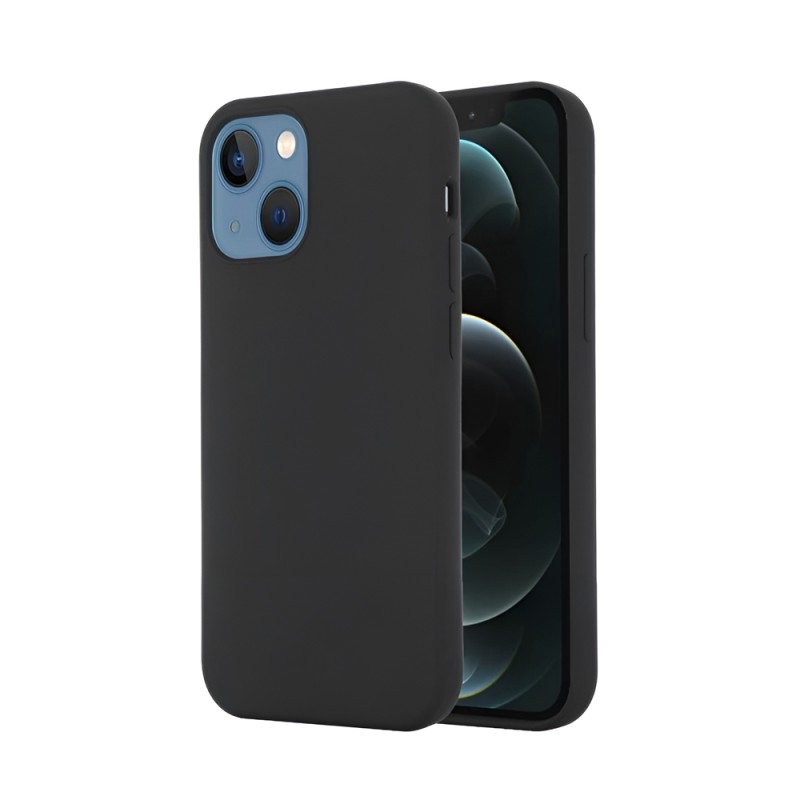 WOO Case Liquid Silicone iPhone 13, Black