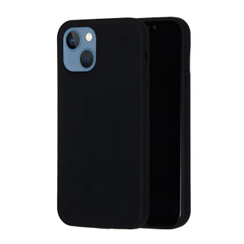 WOO Case Liquid Silicone iPhone 15, Black WOO Case Liquid Silicone iPhone 15, Black