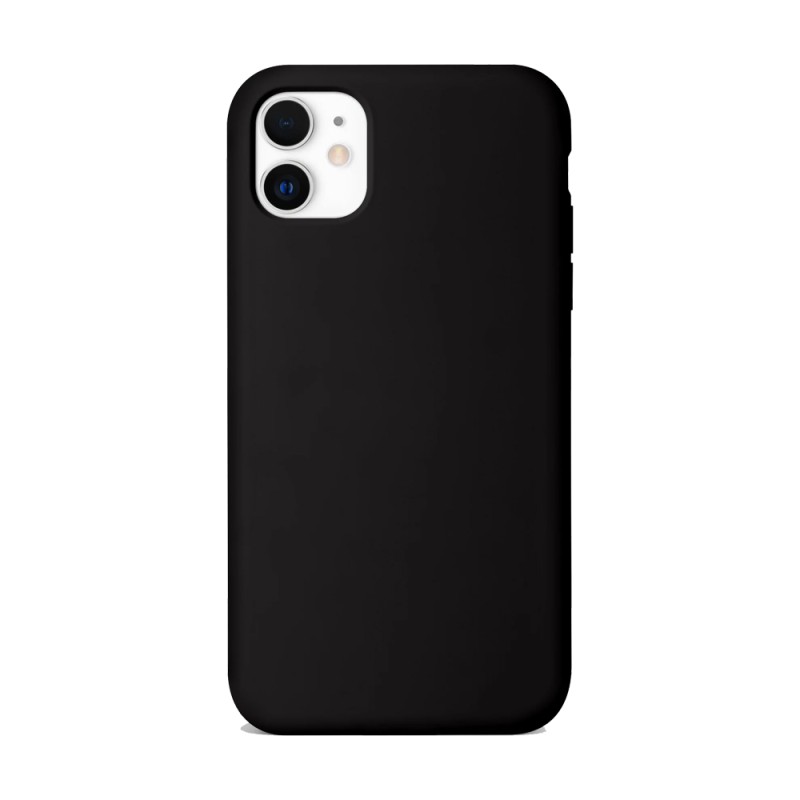 WOO Case Liquid Silicone iPhone 11, Black