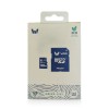 WOO MicroSD Card UHS-I (U3) (V30) + SD Adapter, Green Line, 128 GB