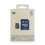 WOO MicroSD Card UHS-I (U3) (V30) + SD Adapter, Green Line, 64 GB