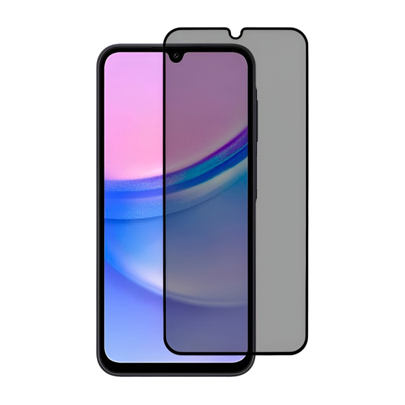 WOO Tempered Glass Privacy 5D Samsung A07, Black
