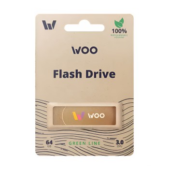 WOO USB Drive 3.0 Green Line 32GB