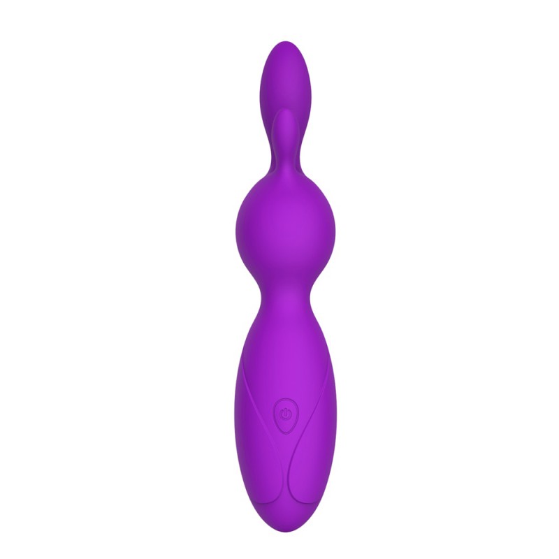 WINYI Emily Vibrator IPX6 12 Mode Vibration, Pink/Purple