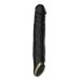WINYI Terry Soft Dildo Vibrator IPX5 12 Mode Vibration, Black