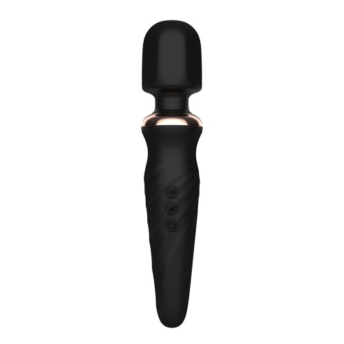 WINYI Cindy Wand Massager Vibration IPX6 5 Speed, Black