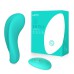 WINYI Breast Bassager& Weareable Vibrator IPX7 10 Mode Vibration, Green