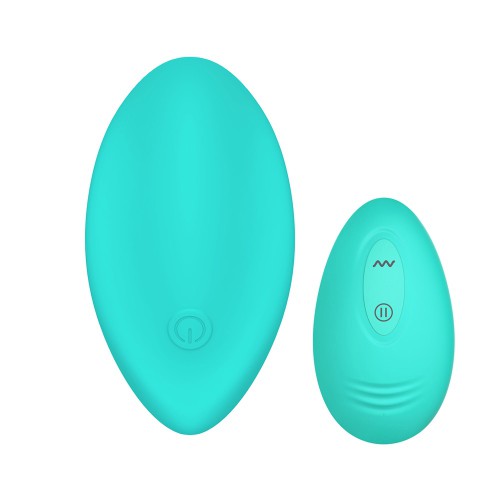 WINYI Breast Bassager& Weareable Vibrator IPX7 10 Mode Vibration, Green