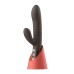WINYI Hailey Vibrator+Scaling with Charging Base IPX6 10 Mode Vibration, Chocolate Black