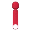 WINYI Ladiya Mini Wand Dildo Vibrator IPX6 12 Mode Vibration, Red