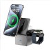 WIWU Wireless Charger 3 in 1 Small Aquare, Gray