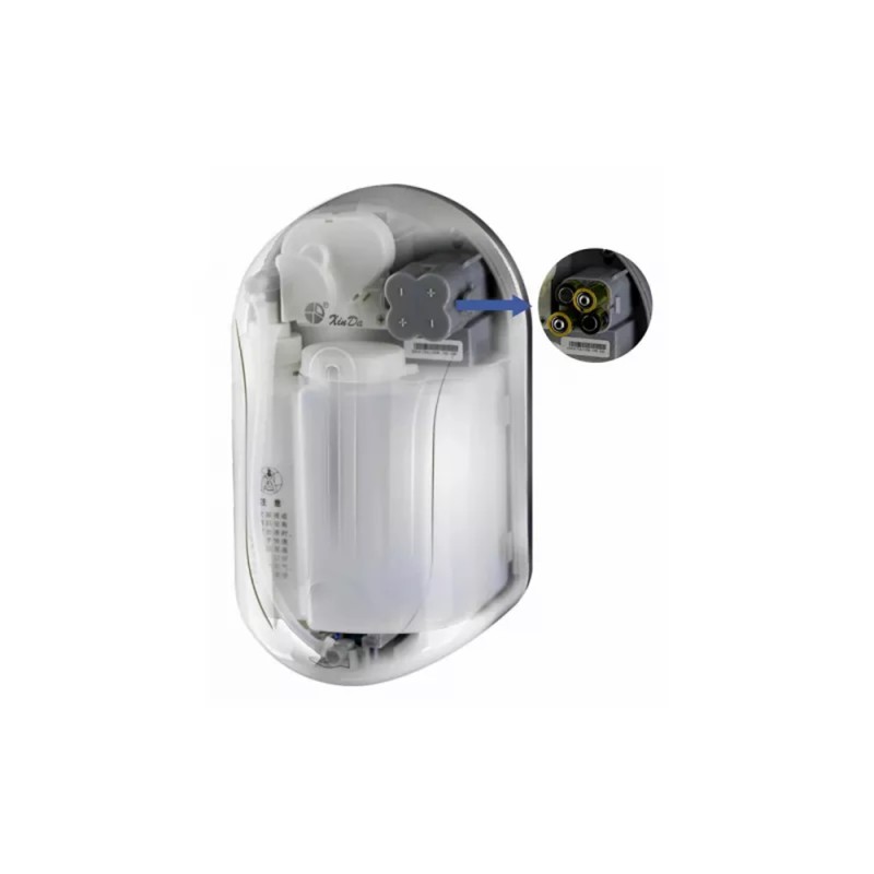 Automatic Dispenser, Spray function for sanitizer. White (1100ml)