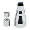 NOVEEN Aerator dual-function for faucet stainless steel XL1076 Silver NOVEEN Aerator dual-function for faucet stainless steel XL1076 Silver
