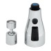 NOVEEN Aerator dual-function for faucet stainless steel XL1076 Silver