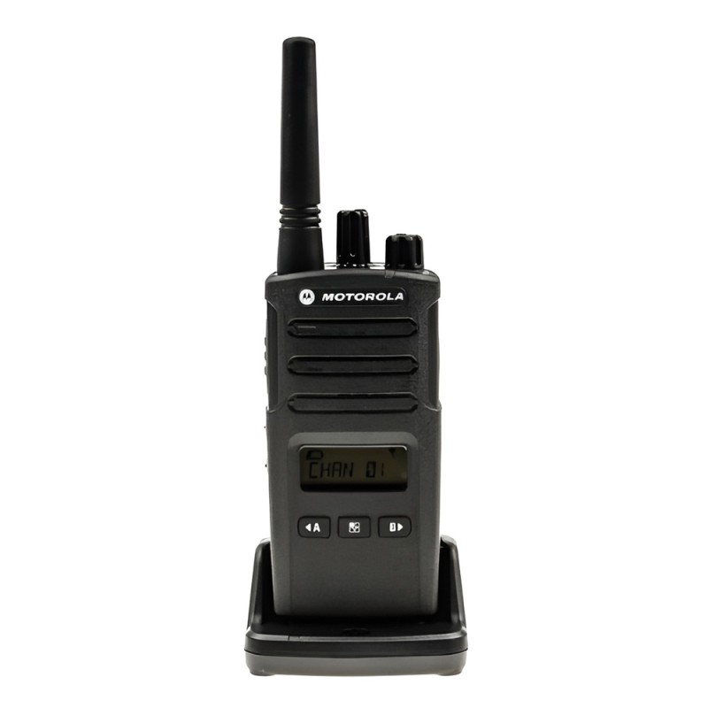 Motorola Walkie-Talkie TalkAbout XT460, IP55, 8 Channels (16-position channel), 9km, Black