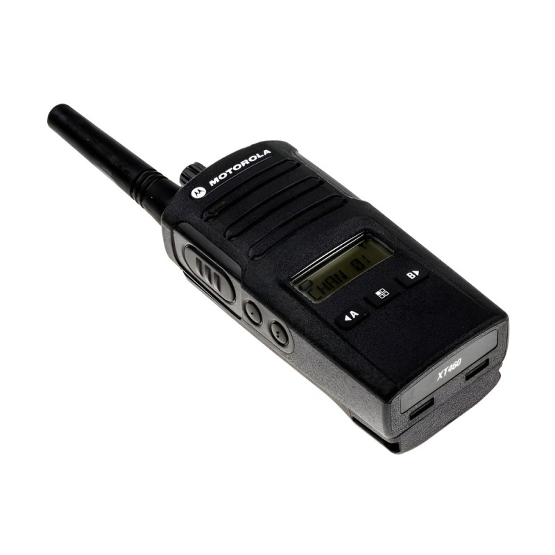 Motorola Walkie-Talkie TalkAbout XT460, IP55, 8 Channels (16-position channel), 9km, Black