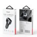 Yesido Car Charger Dual Port 2*USB-A+1*Type-C 49W 2.4A, Black