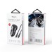 Yesido Car Charger Dual Port 1*USB-A+1*Type-C 30W with Cable Type-C to Type-C 60W, Black