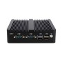 Mini Industrial PC, Celeron N2830 8GB RAM 256GB SSD, Dual Gigabit LAN, 2x COM ports, 6x USB ports, VGA + HDMI, WiFi
