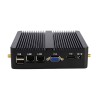 Mini Industrial PC, Celeron N2830 8GB RAM 256GB SSD, Dual Gigabit LAN, 2x COM ports, 6x USB ports, VGA + HDMI, WiFi
