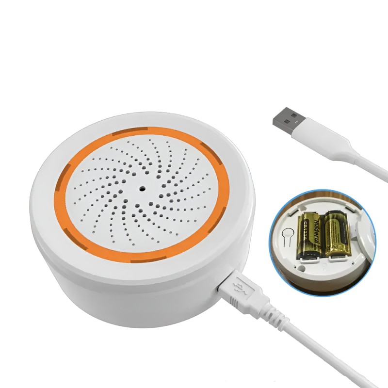 Moes ZigBee Smart Audible and Visual Alarm 5V/ 1A